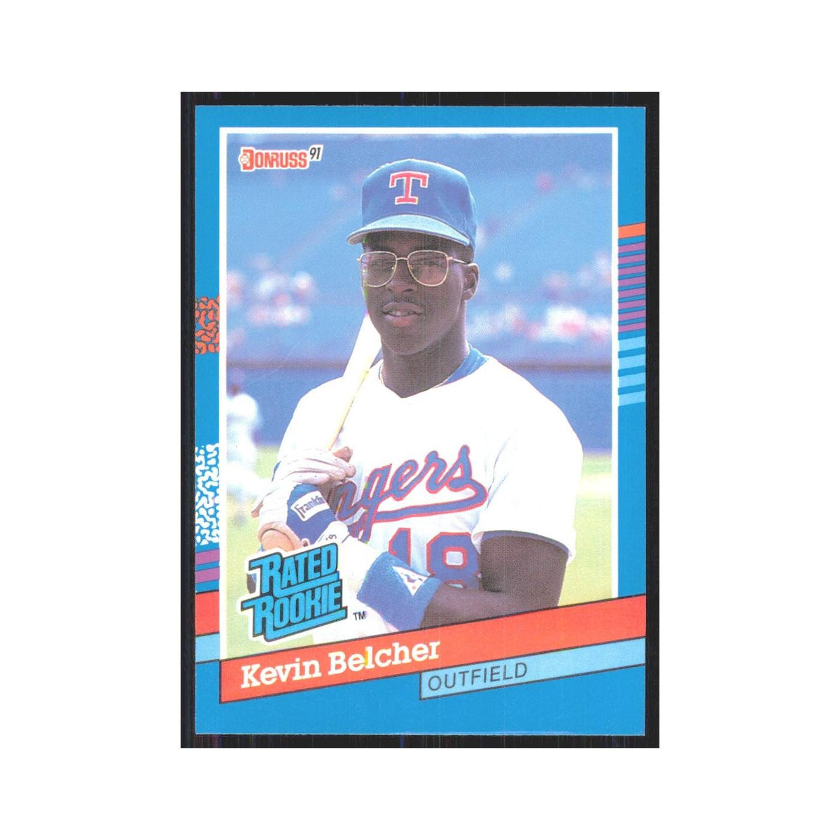 1991 Donruss Kevin Belcher RC Rangers #46