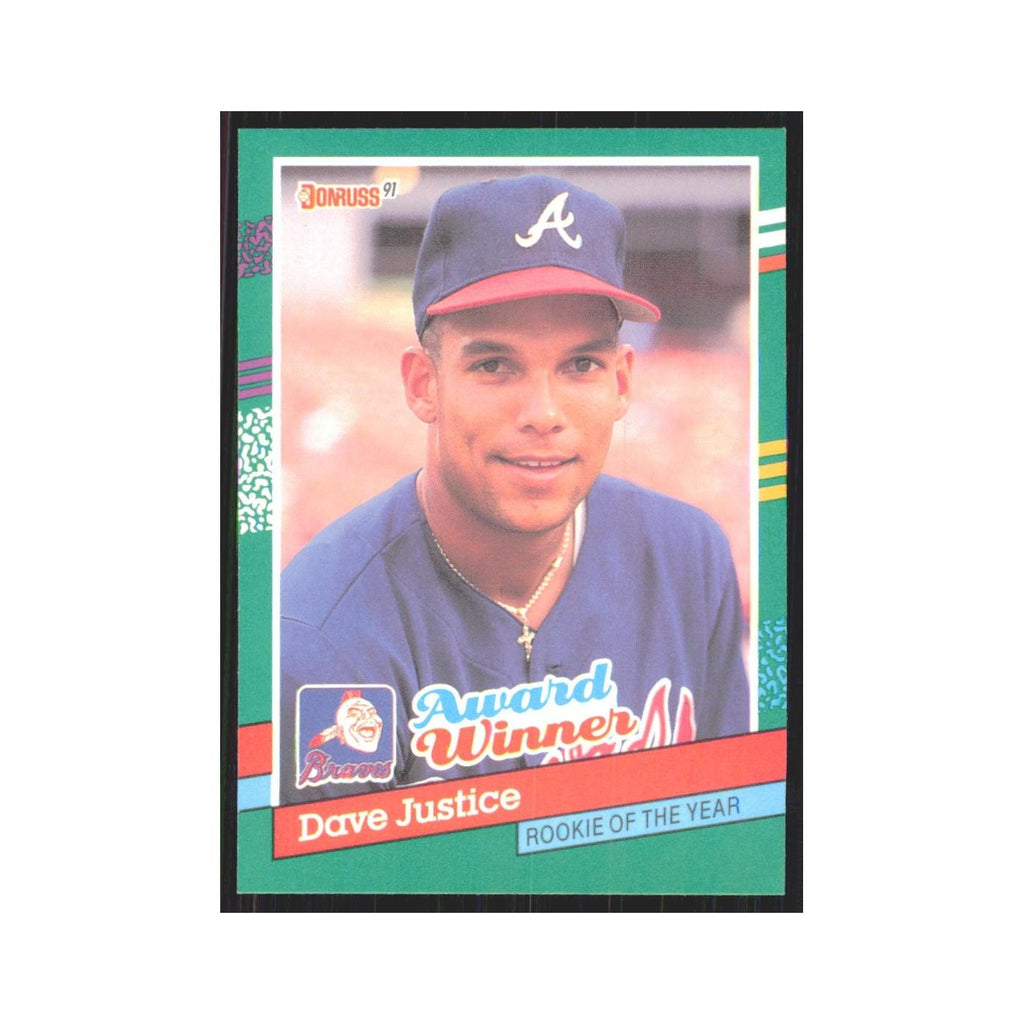 1991 Donruss Dave Justice Braves #683