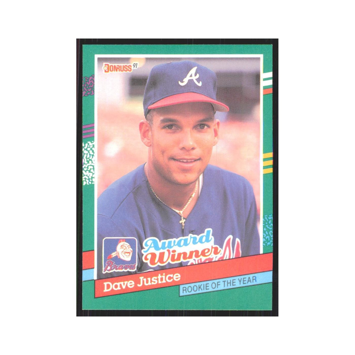1991 Donruss Dave Justice Braves #683