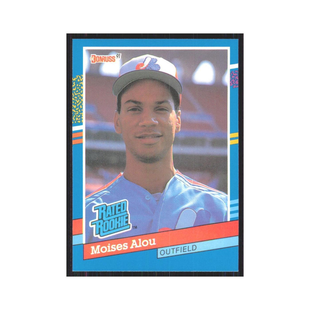 1991 Donruss Moises Alou RC Montreal Expos #38