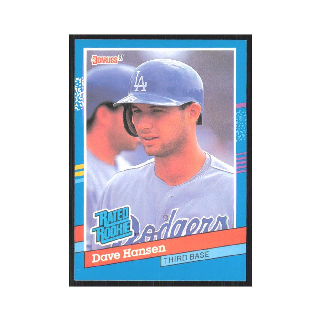 1991 Donruss Dave Hansen RC Dodgers #45