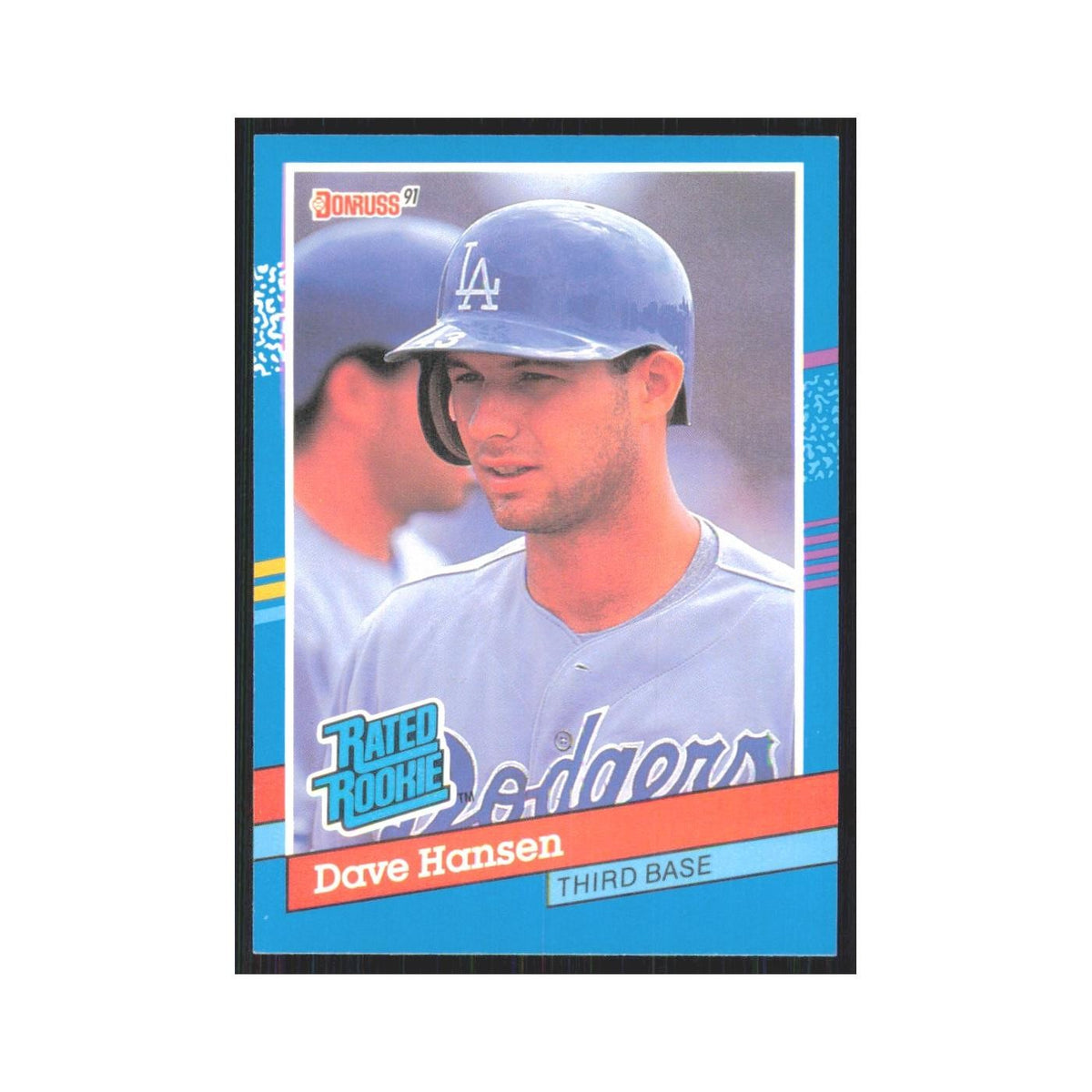 1991 Donruss Dave Hansen RC Dodgers #45