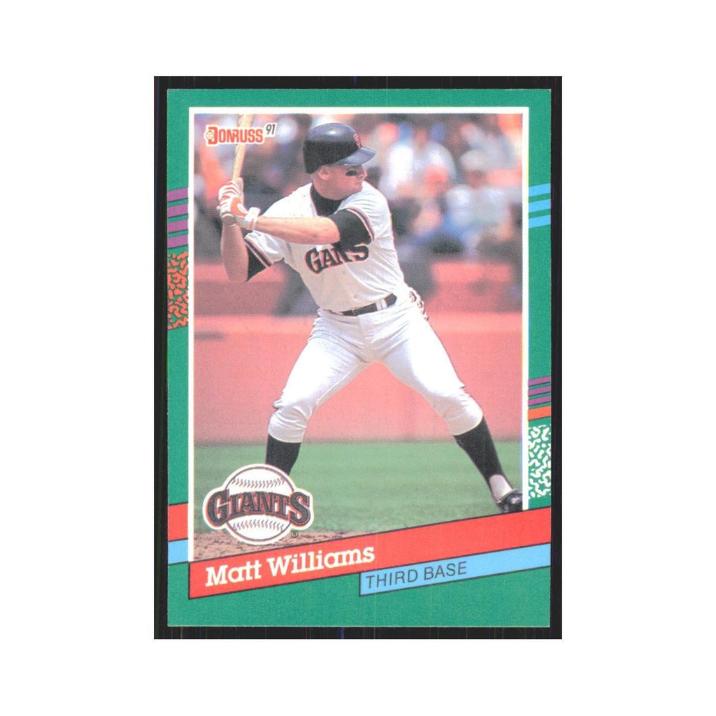 1991 Donruss Matt Williams Giants #685