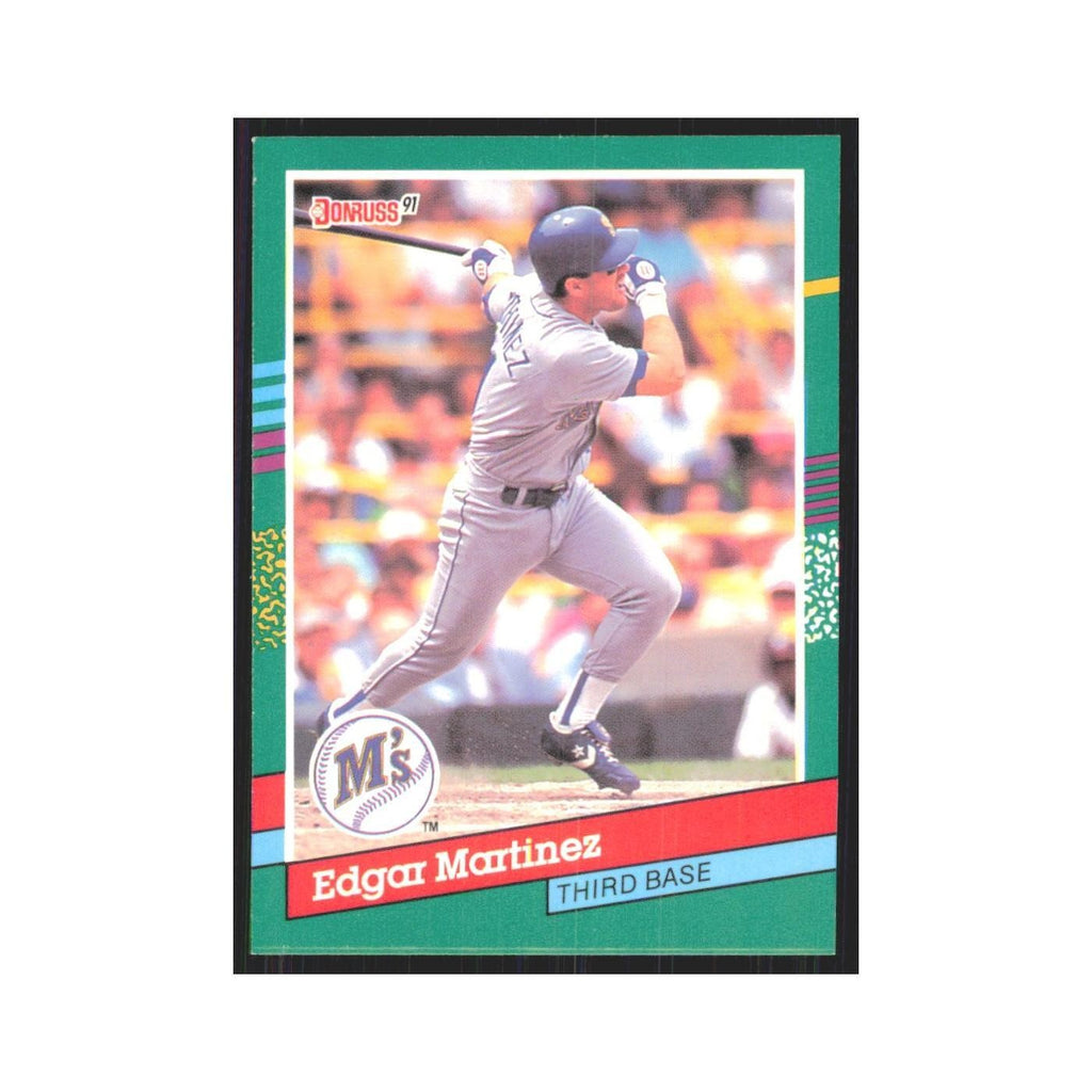 1991 Donruss Edgar Martinez Mariners #606
