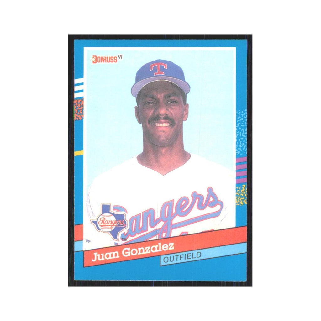 1991 Donruss Juan Gonzalez Rangers #371