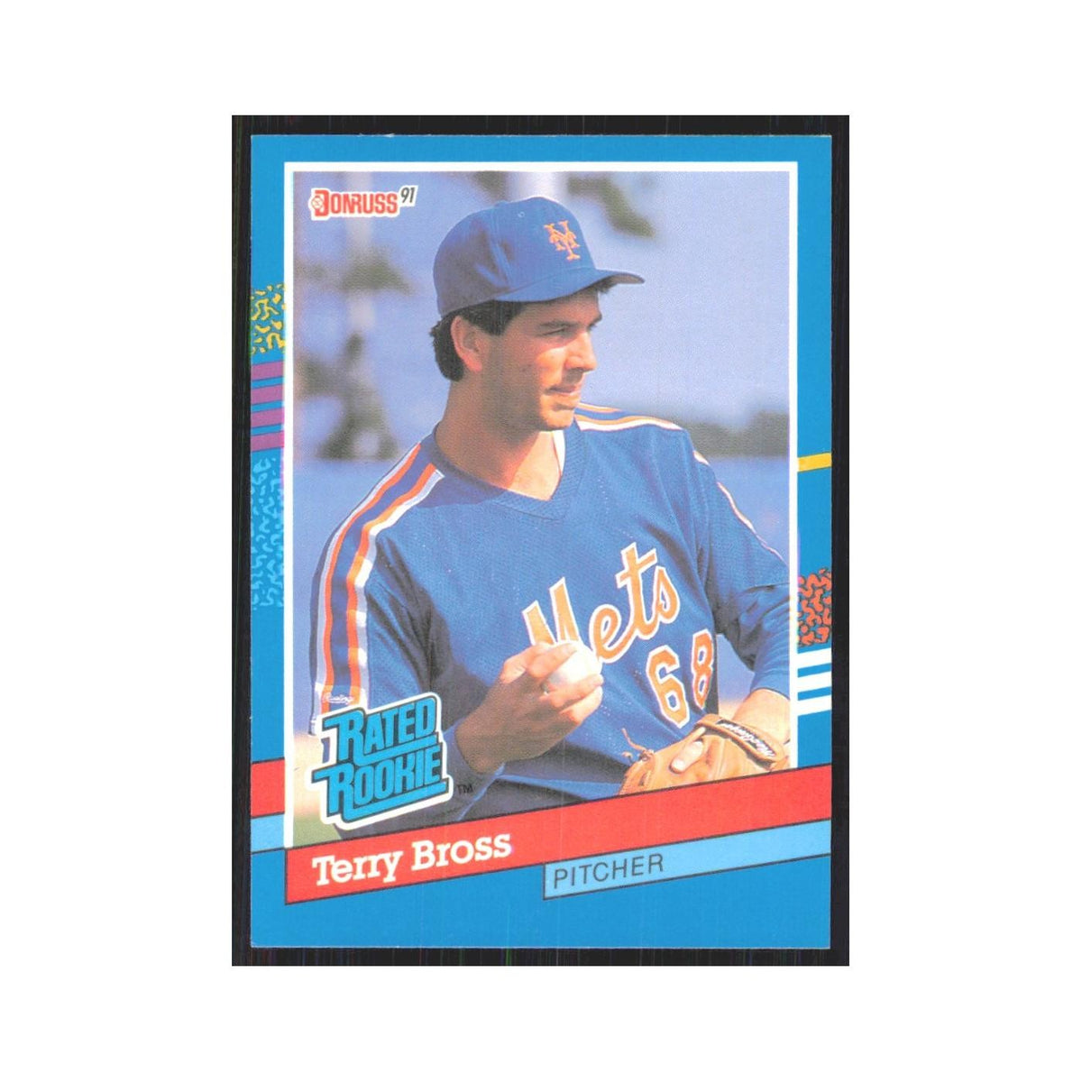 1991 Donruss Terry Bross RC Mets #34