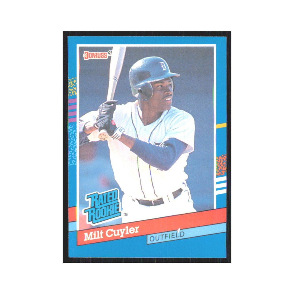 1991 Donruss Milt Cuyler RC Tigers #40