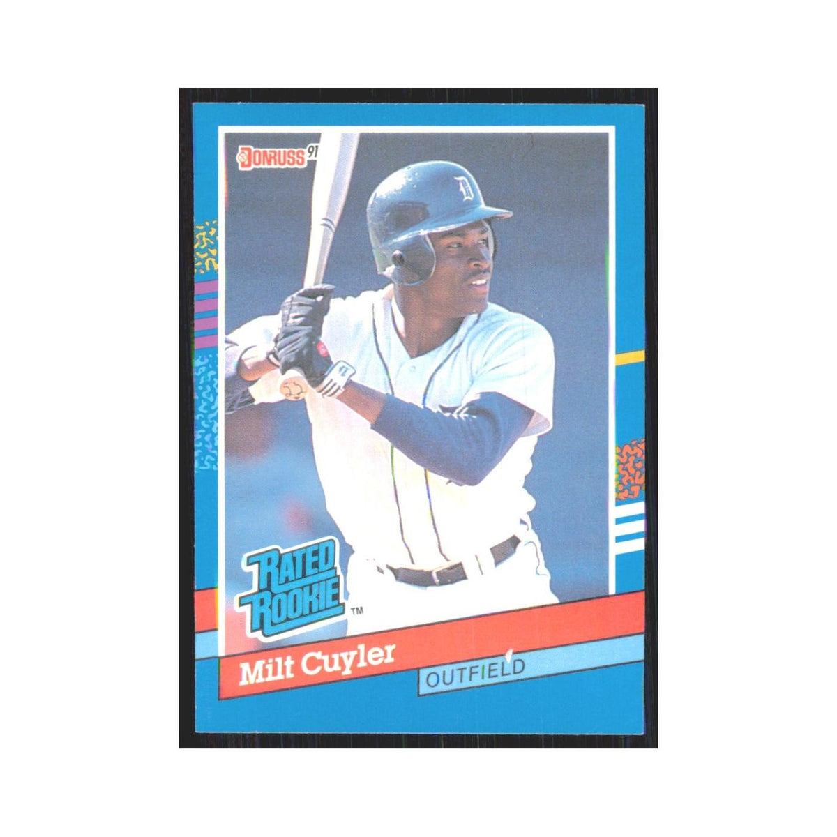 1991 Donruss Milt Cuyler RC Tigers #40