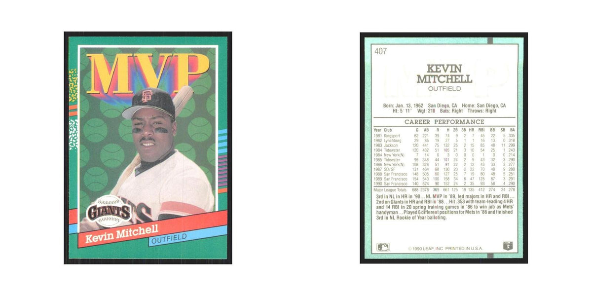 1991 Donruss Kevin Tapani Giants #407