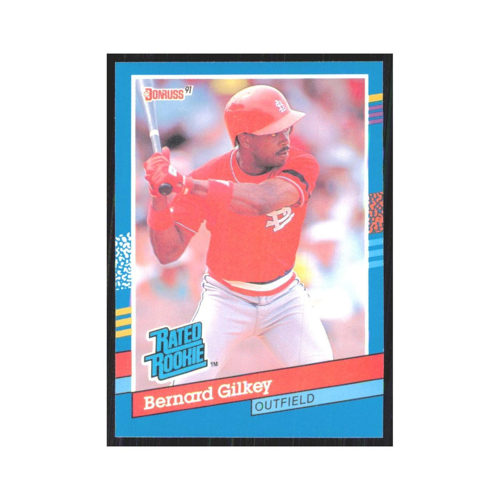 1991 Donruss Bernard Gilkey RC Cardinals #30