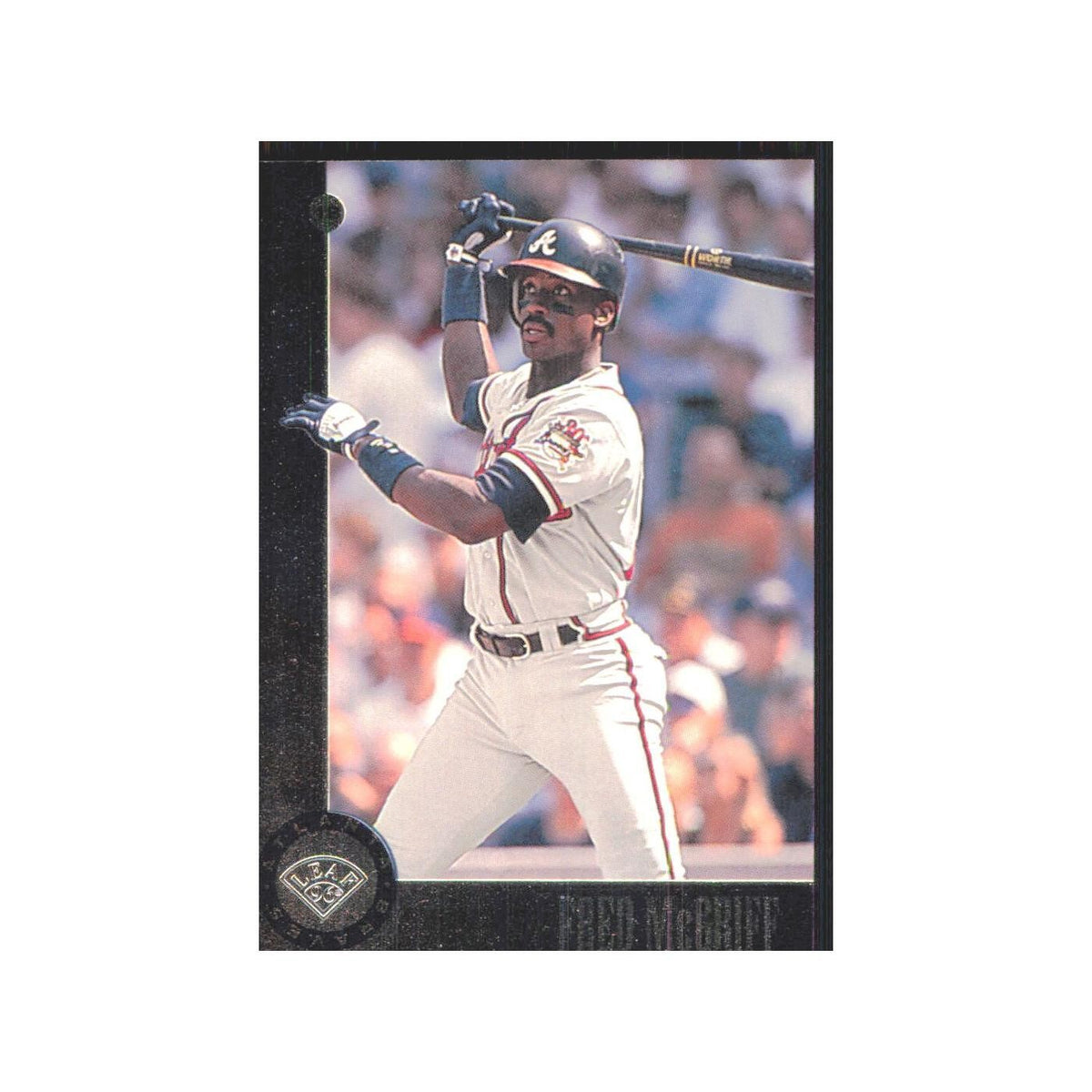 1996 Leaf Fred McGriff Braves #33