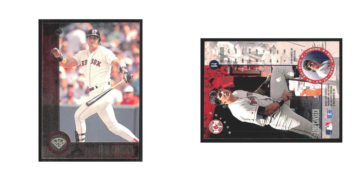 1996 Leaf Jose Canseco Red Sox #64