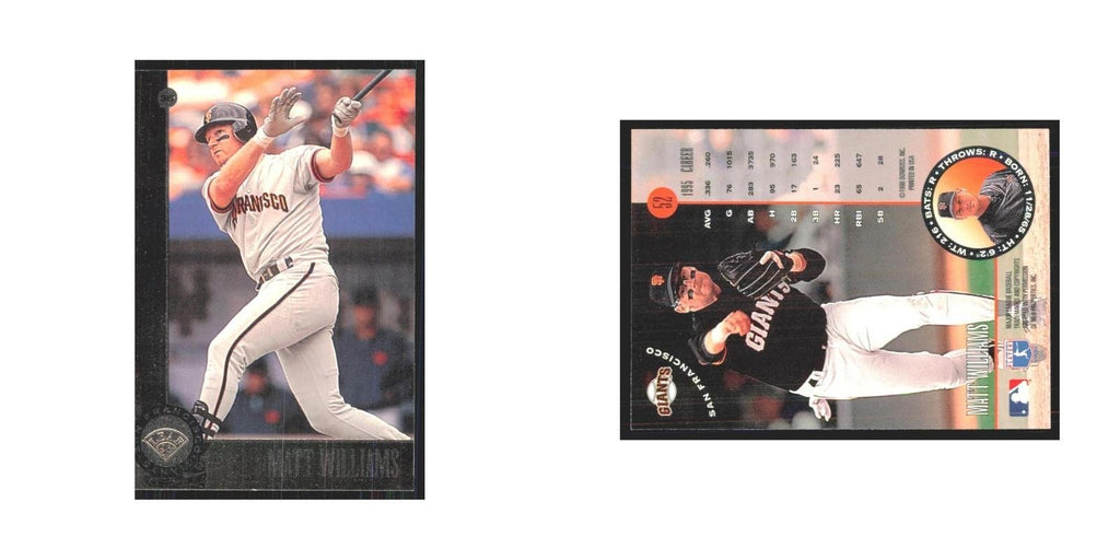 1996 Leaf Matt Williams Giants #52
