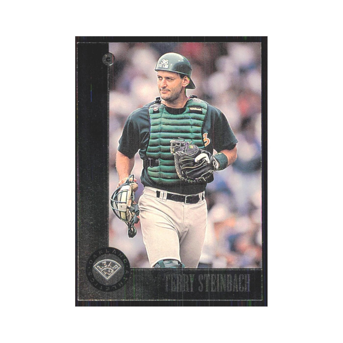 1996 Leaf Terry Steinbach Athletics #160