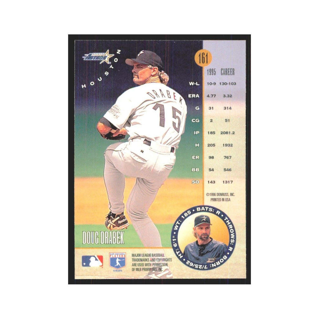 1996 Leaf Doug Drabek Astros #161