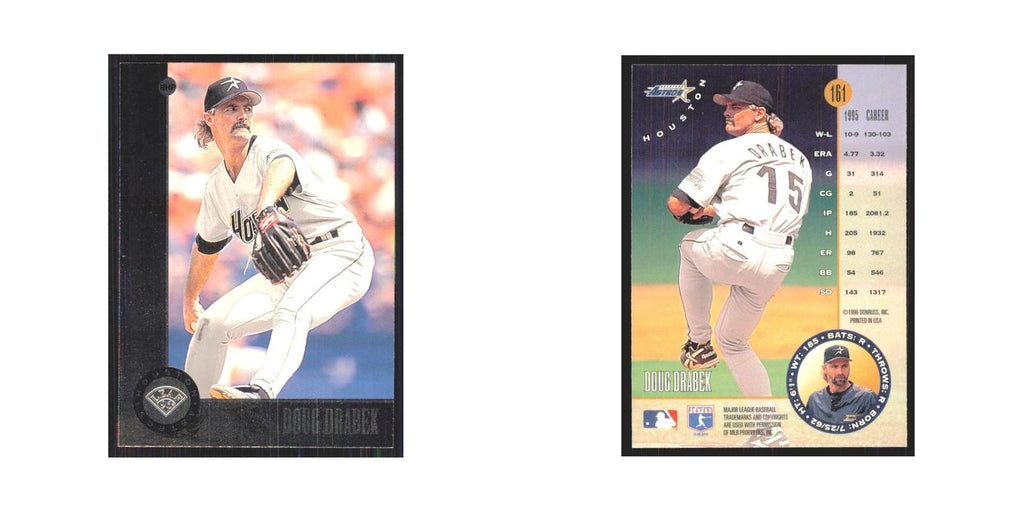 1996 Leaf Doug Drabek Astros #161