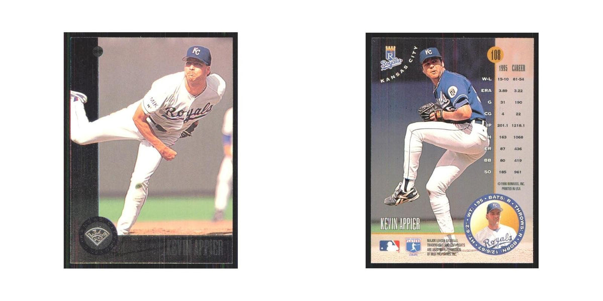 1996 Leaf Kevin Appier Royals #108