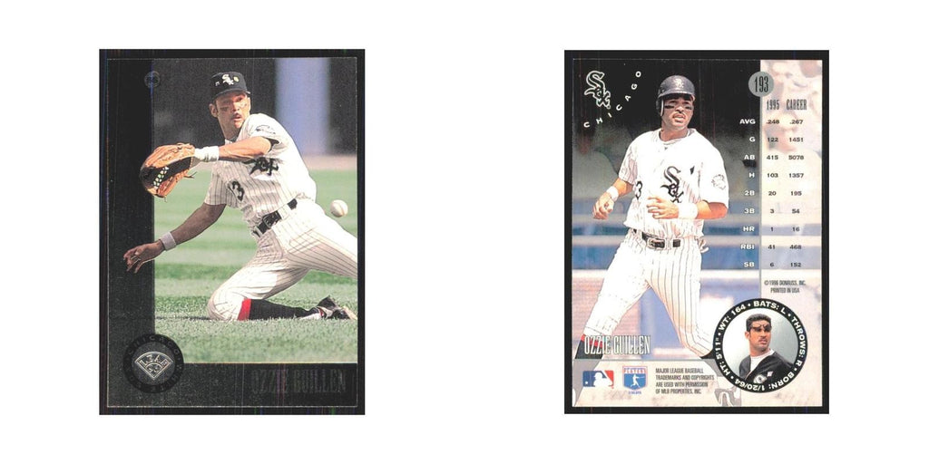 1996 Leaf Ozzie Guillen White Sox #193