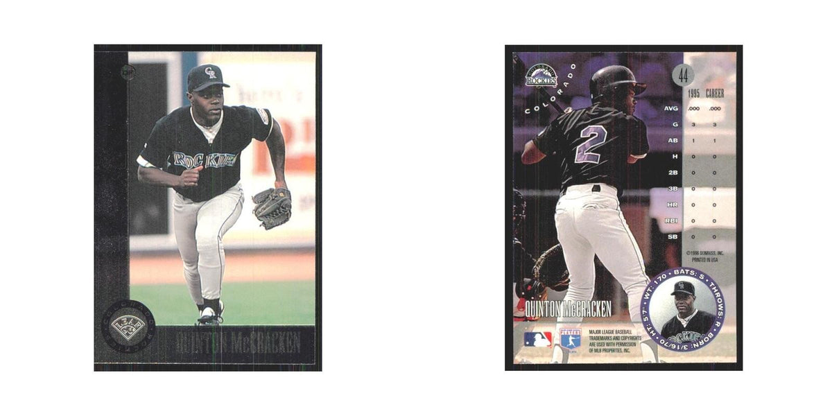 1996 Leaf Quinton McCracken Rockies #44