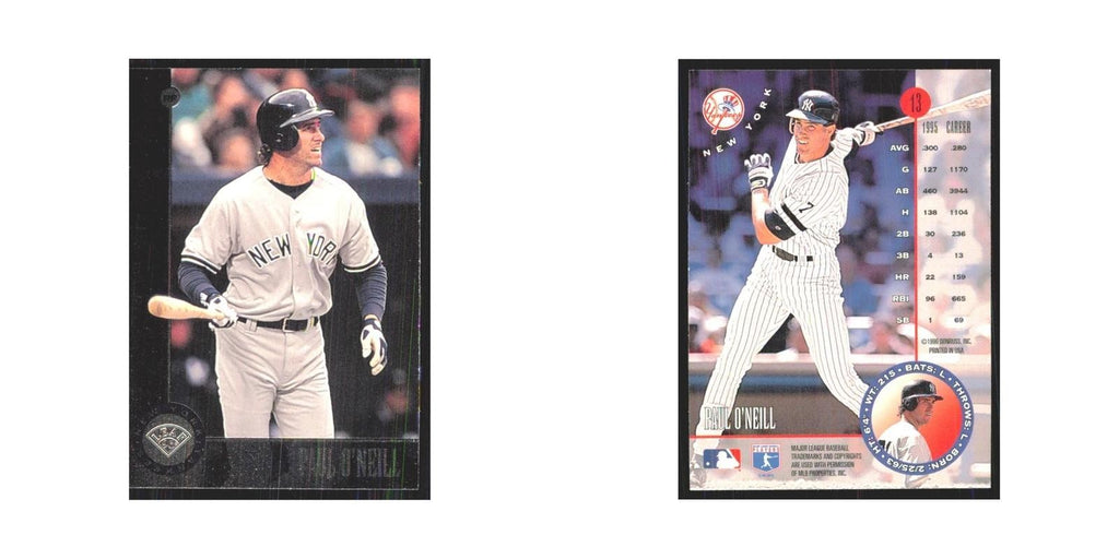 1996 Leaf Paul O'Neill Yankees #13
