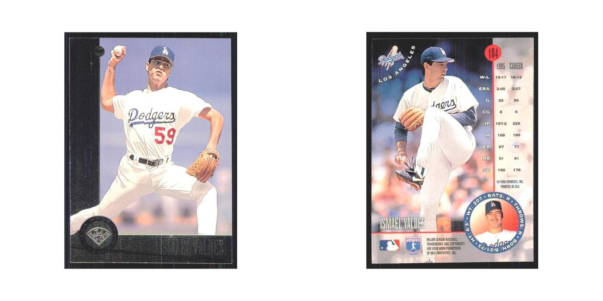1996 Leaf Ismael Valdes Dodgers #184