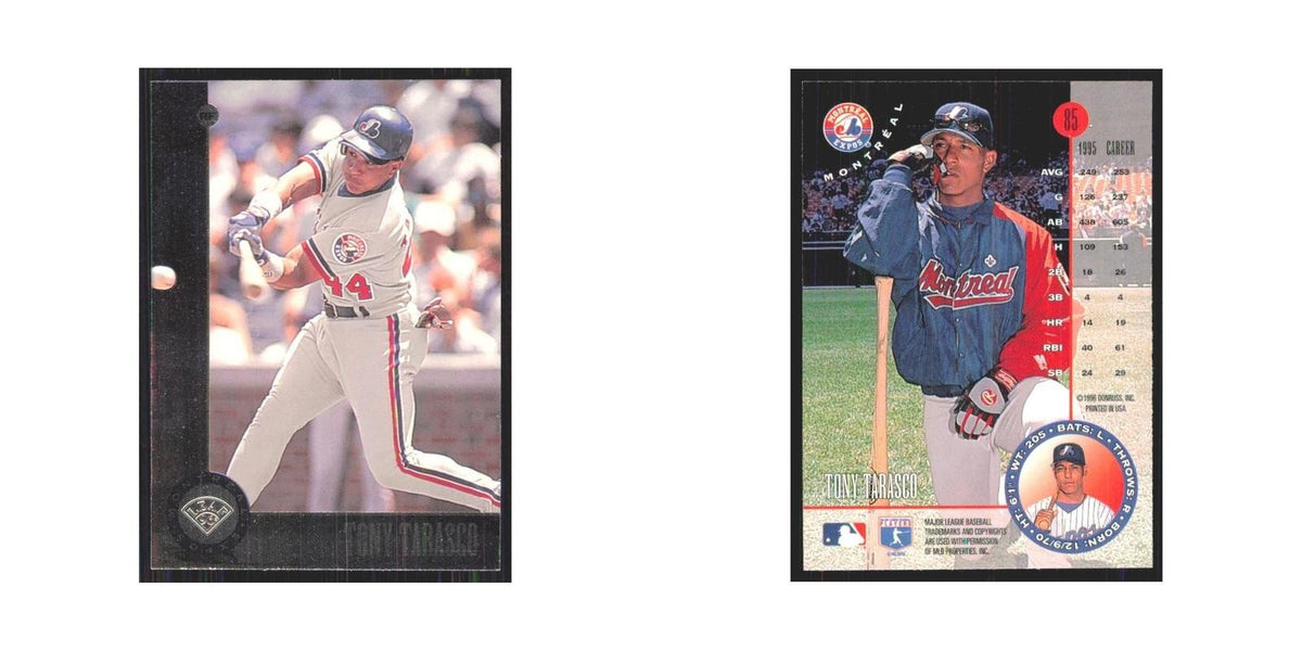 1996 Leaf Tony Tarasco Montreal Expos #85