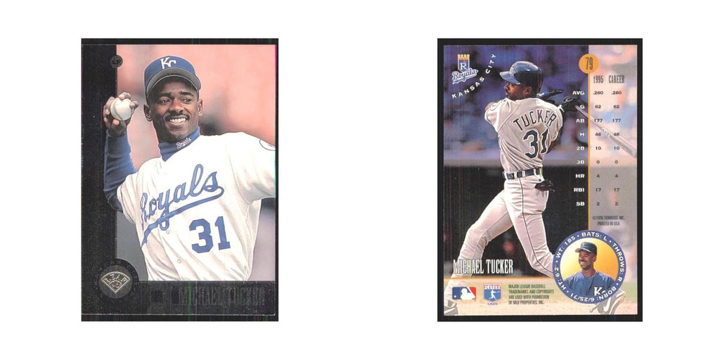 1996 Leaf Michael Tucker Royals #79