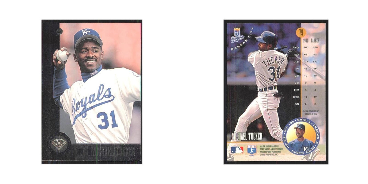 1996 Leaf Michael Tucker Royals #79