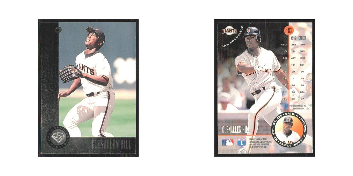 1996 Leaf Glenallen Hill Giants #183