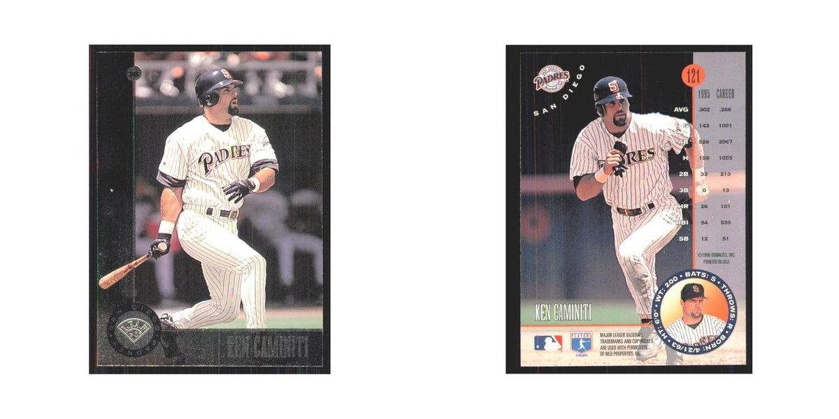 1996 Leaf Ken Caminiti Padres #121