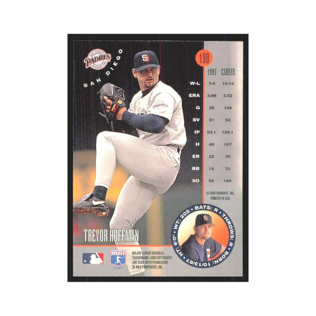 1996 Leaf Trevor Hoffman Padres #190