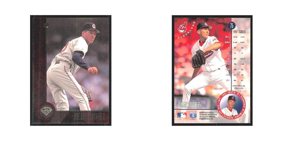 1996 Leaf Julian Tavarez Indians #75