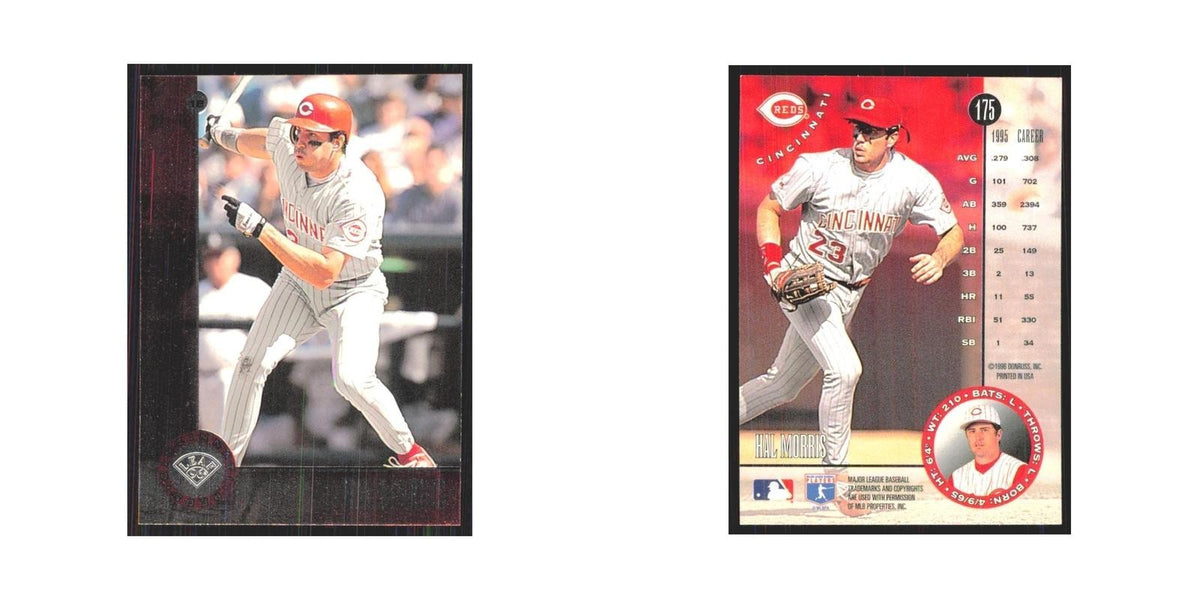 1996 Leaf Hal Morris Reds #175