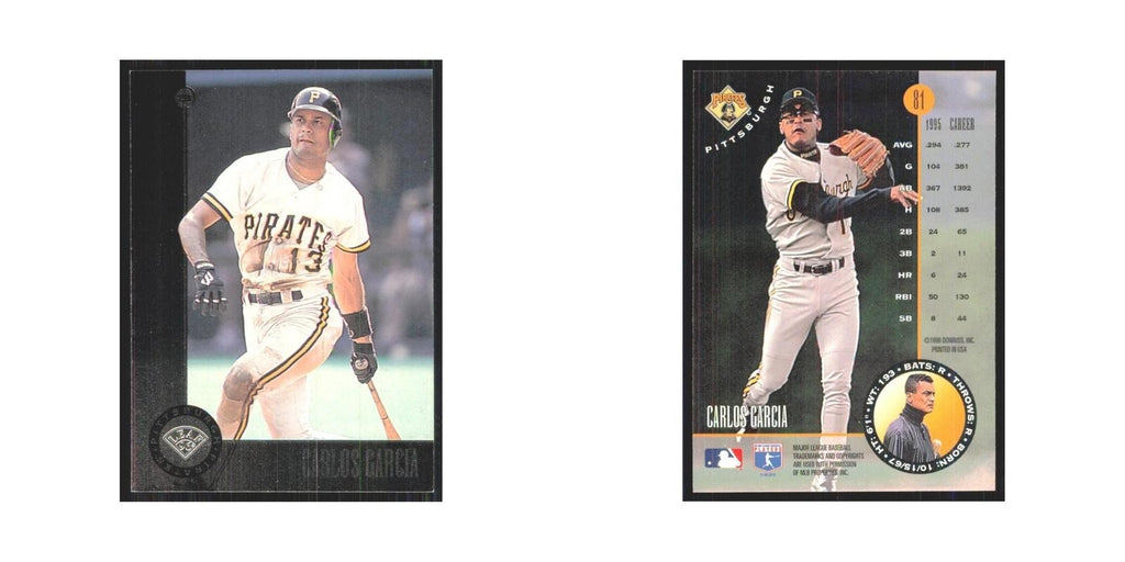 1996 Leaf Carlos Garcia Pirates #81