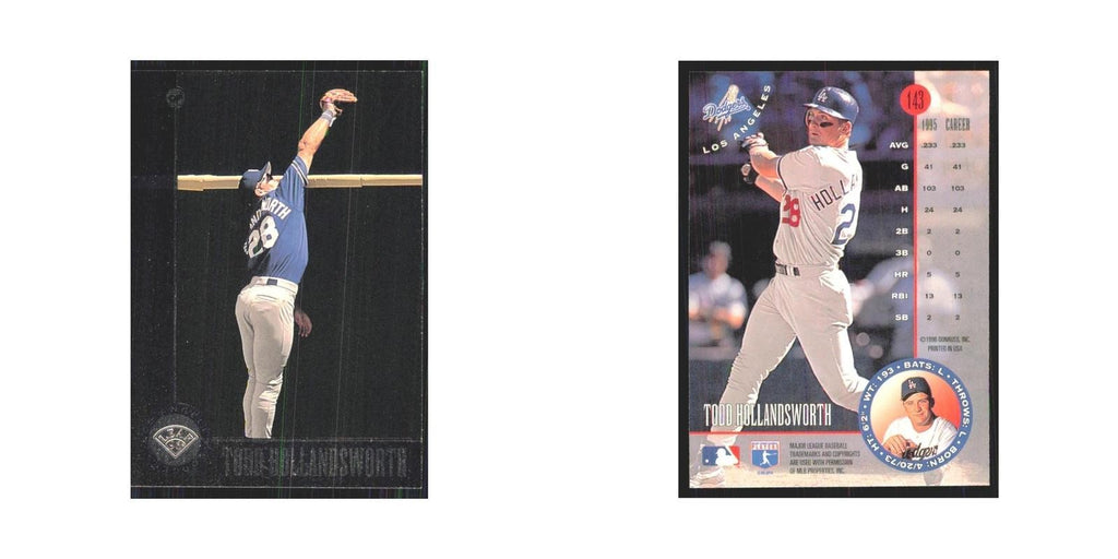 1996 Leaf Todd Hollandsworth Dodgers #143