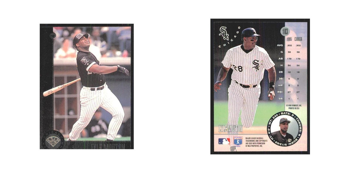 1996 Leaf Lyle Mouton White Sox #103