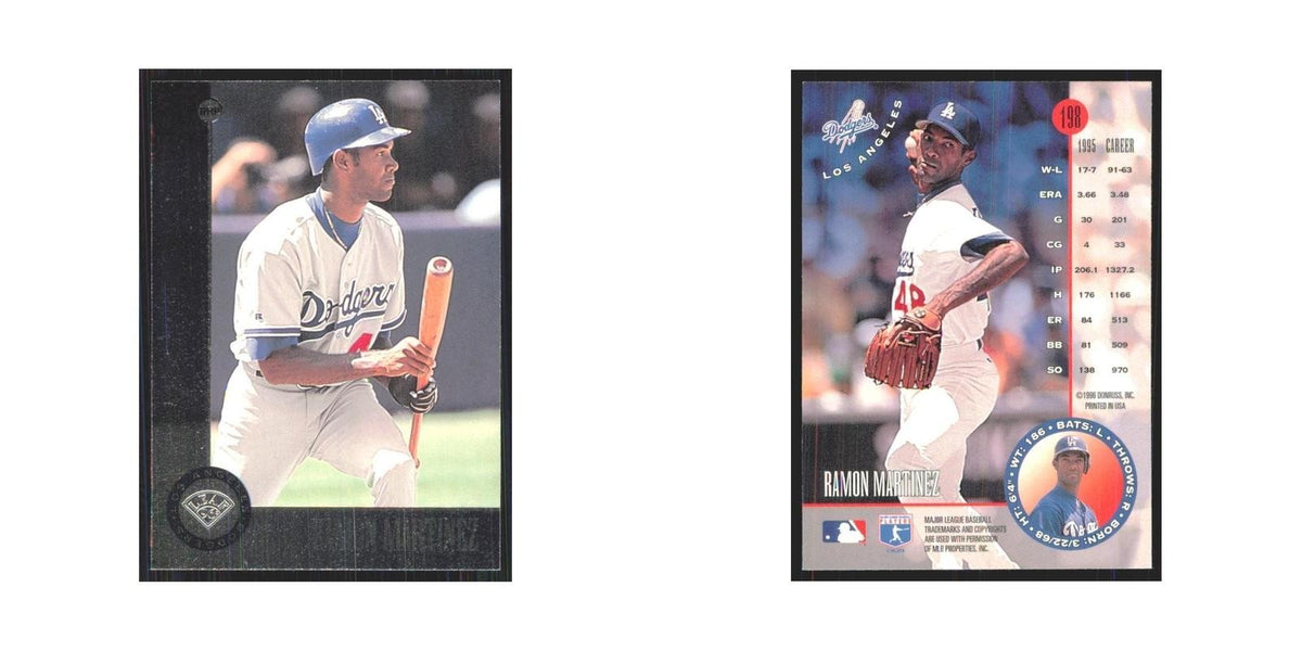 1996 Leaf Ramon Martinez Dodgers #198