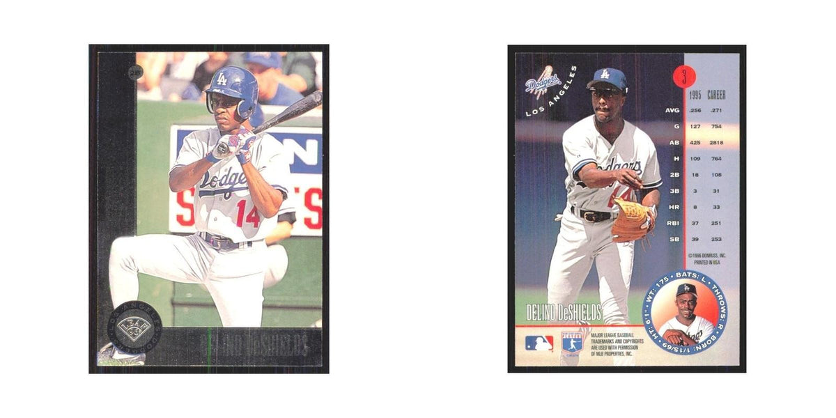 1996 Leaf Delino DeShields Dodgers #3