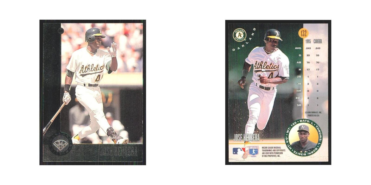 1996 Leaf Jose Herrera Athletics #132