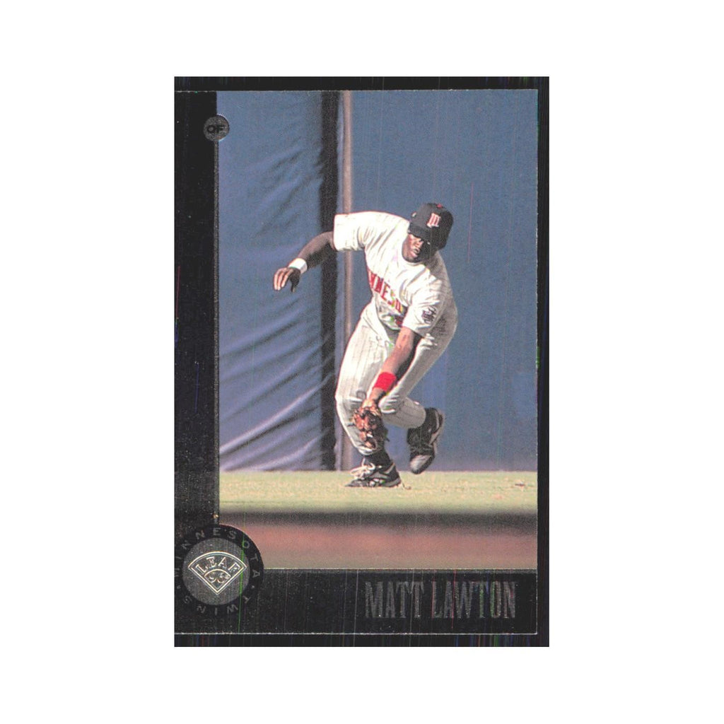 1996 Leaf Matt Lawton Twins #10