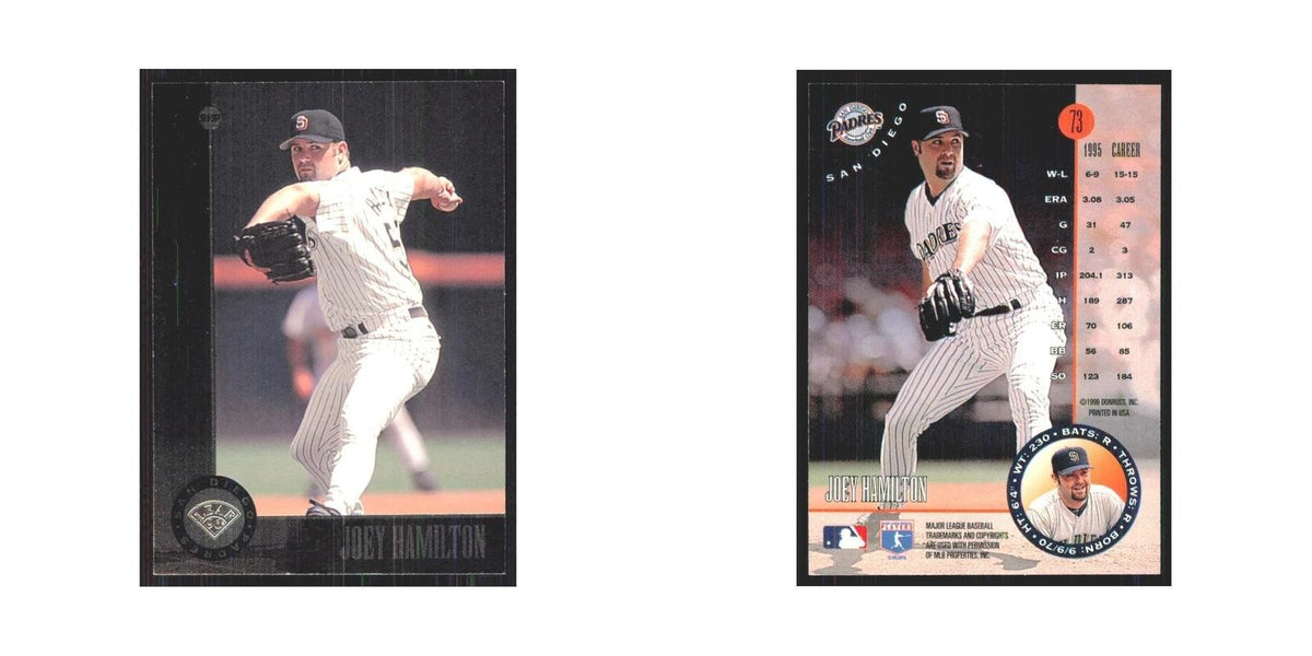 1996 Leaf Joey Hamilton Padres #73
