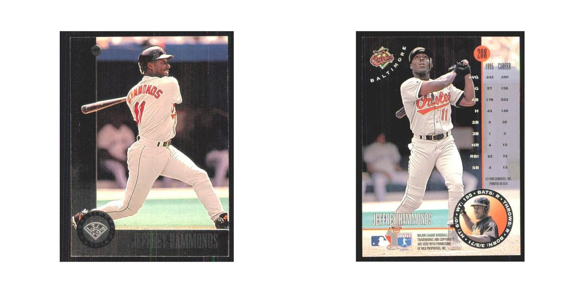 1996 Leaf Jeffrey Hammonds Orioles #208