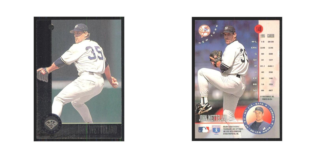 1996 Leaf John Wetteland Yankees #140
