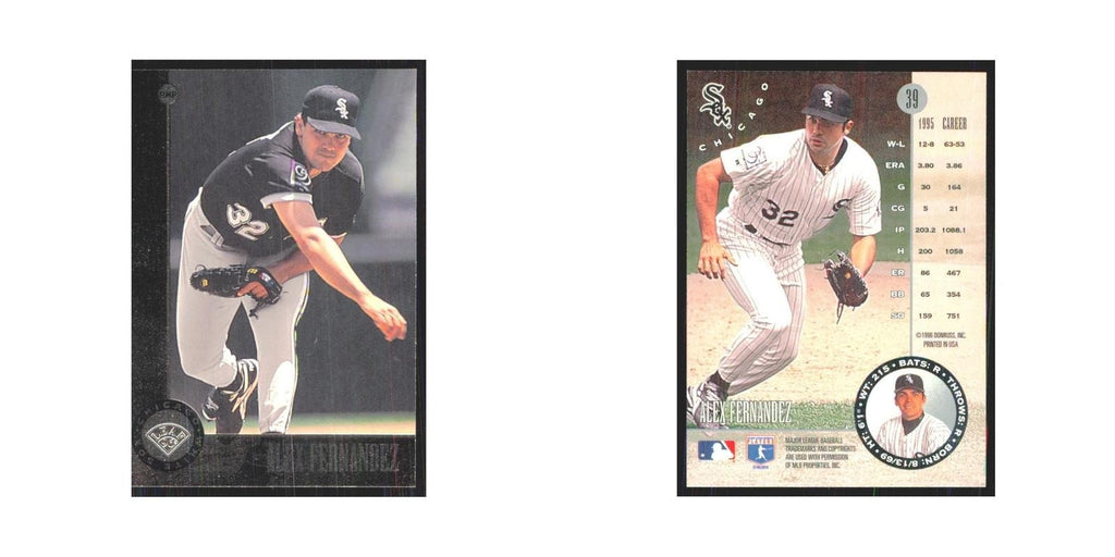 1996 Leaf Alex Fernandez White Sox #39