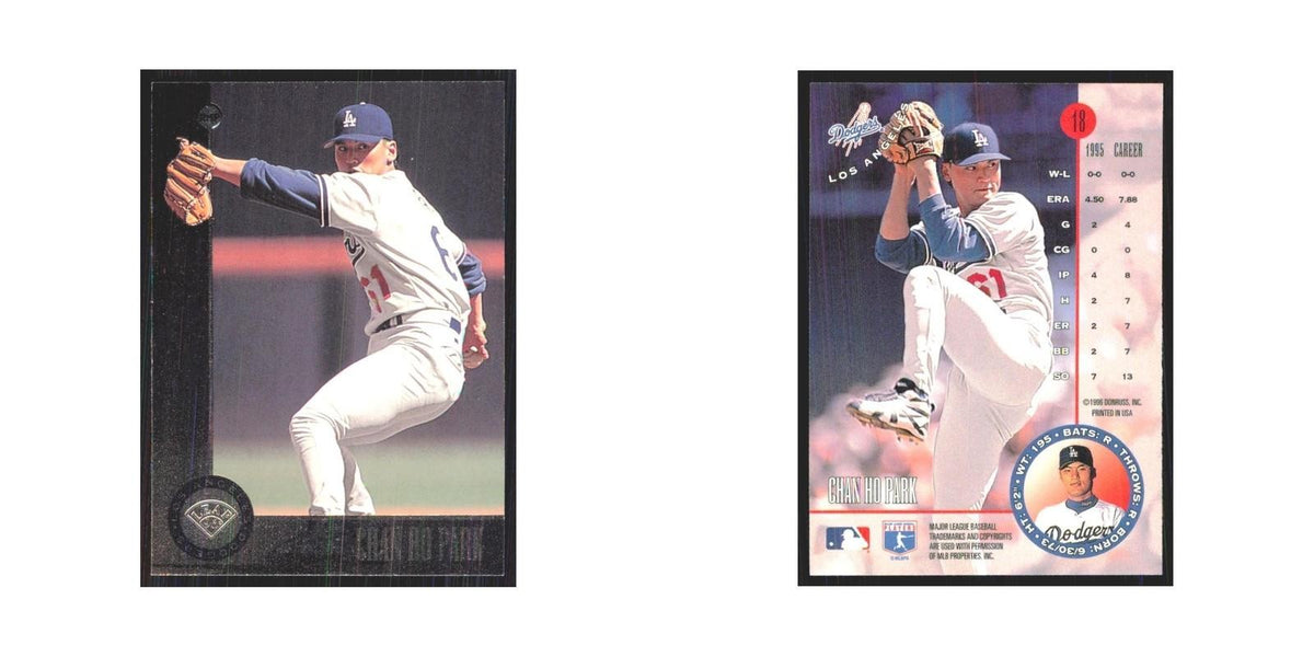 1996 Leaf Chan Ho Park Dodgers #18