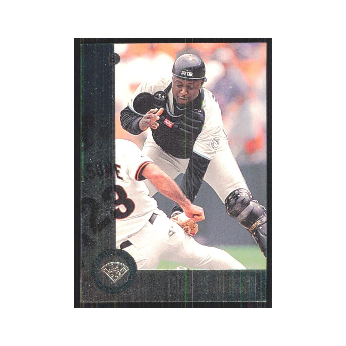1996 Leaf Charles Johnson Florida Marlins #22