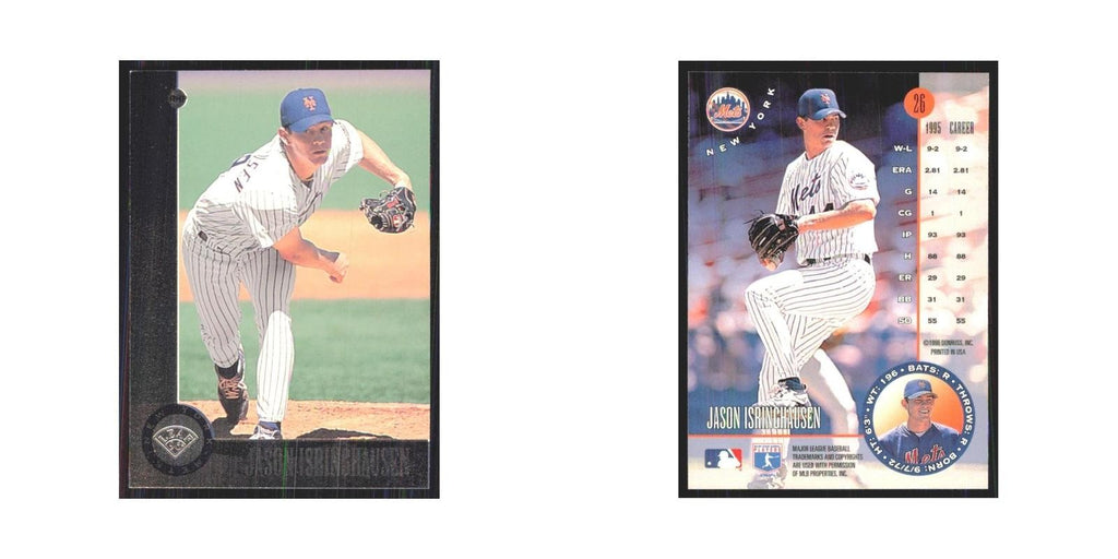 1996 Leaf Jason Isringhausen Mets #26