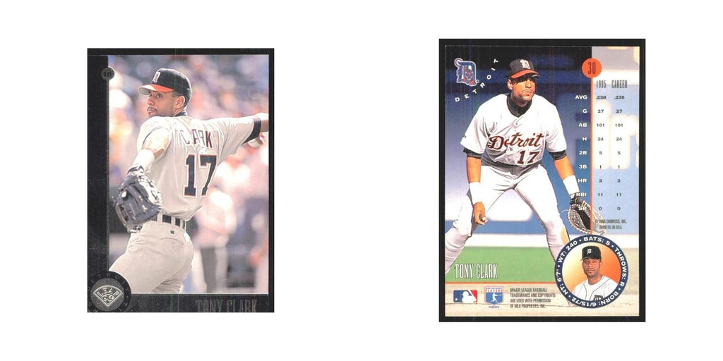 1996 Leaf Tony Clark Tigers #30