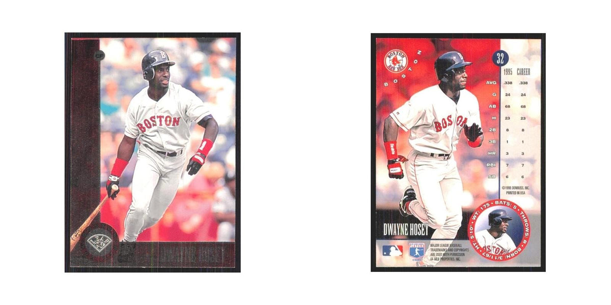 1996 Leaf Dwayne Hosey Red Sox #32