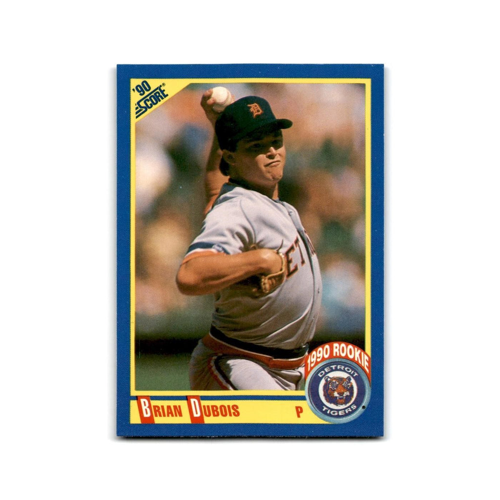 1990 Score Brian DuBois RC Tigers #657